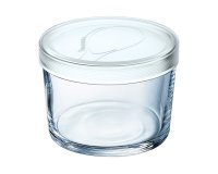 Onctuose coupelle diamètre 8,5 cm, 22 cl à couvercle blanc