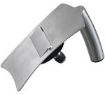 coupe-truffe et champignons à poignée ergonomique inox
