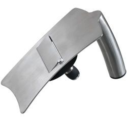 coupe-truffe et champignons à poignée ergonomique inox