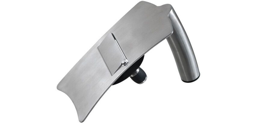 coupe-truffe et champignons à poignée ergonomique inox