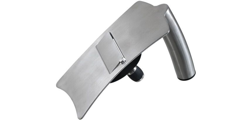 coupe-truffe et champignons à poignée ergonomique inox