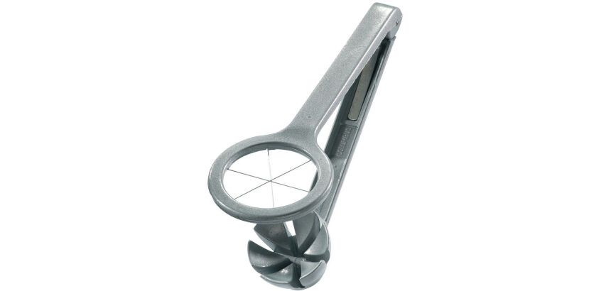 Colombus coupe-oeufs 6 quartiers aluminium