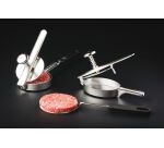 moule à steak inox 150 g ovale 11.5x8 cm