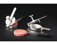 moule à steak inox 150 g ovale 11.5x8 cm