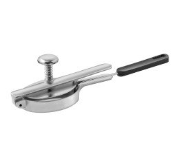 moule à steak inox 150 g ovale 11.5x8 cm