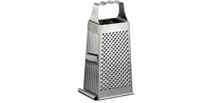 râpe 4 faces multi-usages inox