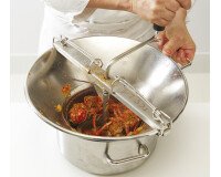moulins à légumes n°5 inox avec 1 grille 3 mm