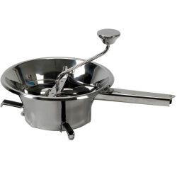 moulins à légumes n°2 inox avec 3 grilles 1.5, 2.5 et 4 mm