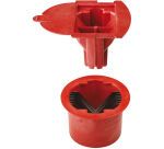 Prep Chef outil coupe-tomates 1/2 rondelles lames inox épaisseur 5 mm