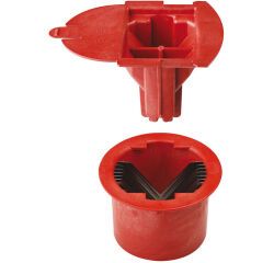 Prep Chef outil coupe-tomates 1/2 rondelles lames inox épaisseur 5 mm