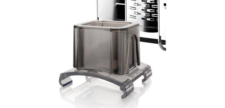 Microplane poussoir protection râpe mandoline