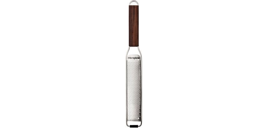 Microplane râpe zesteur master fin en noyer