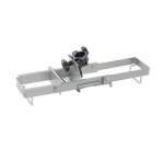 support de mixeur extensible en acier inoxydable pour marmite de largeur 850 à 1300 mm