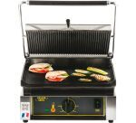 Roller Grill grill fonte rainurée simple 3 KW