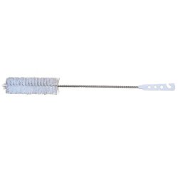 goupillon inox alimentaire manche blanc d 4 cm