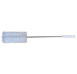 goupillon inox alimentaire manche blanc d 6 cm