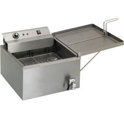 friteuse électrique cuve emboutie beignets