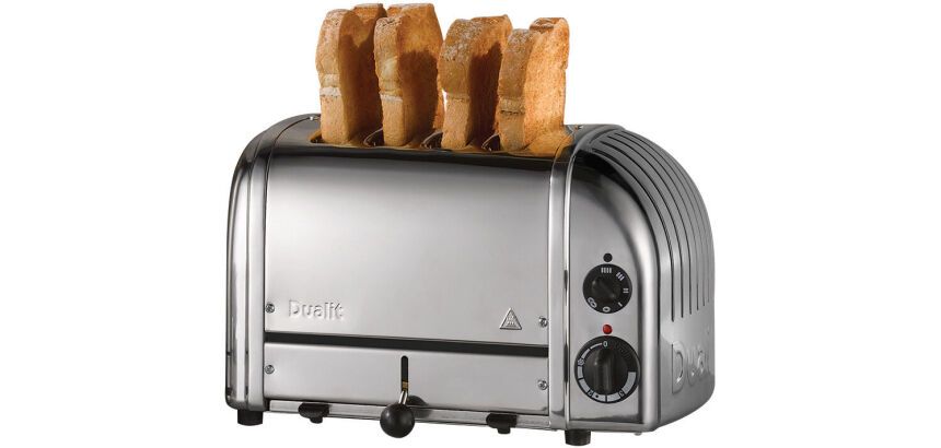 Dualit toaster 4 tranches  en acier inoxydable 220v