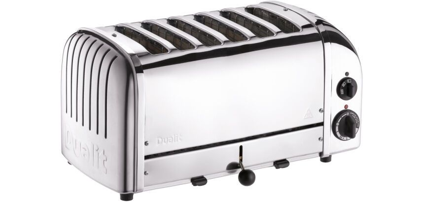 Dualit toaster 6 tranches  en acier inoxydable 220v