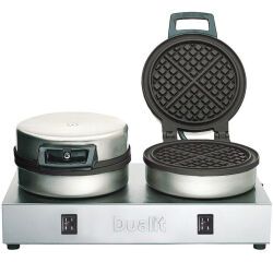 Dualit gaufrier double rond