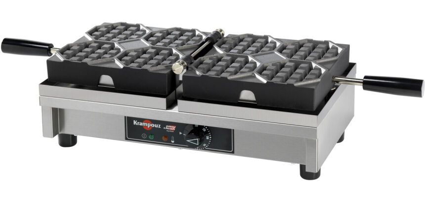 Krampouz gaufrier double 4 sucettes