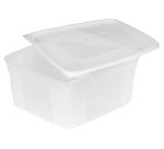 Modulus souples lot de 18 bacs gn 1/6 polypropylène 176X162X85 mm