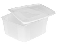 Modulus souples lot de 18 bacs gn 1/6 polypropylène 176X162X85 mm