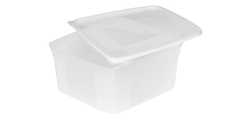 Modulus souples lot de 18 bacs gn 1/6 polypropylène 176X162X85 mm