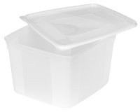 Modulus souples lot de 18  bacs gn 1/6 polypropylène 176X162X110 mm