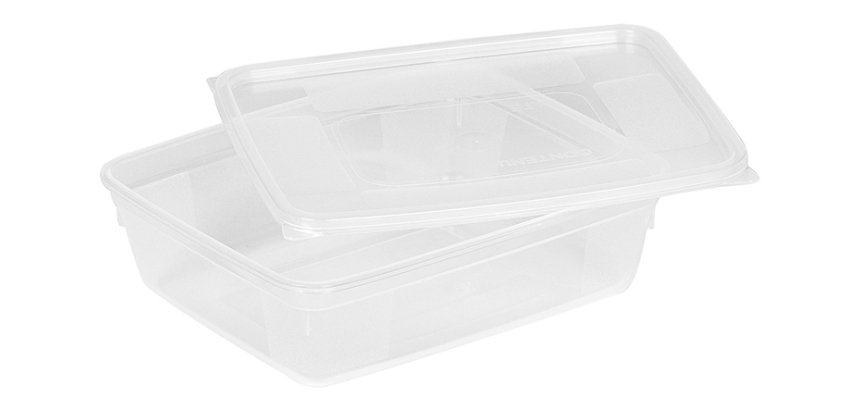 Modulus souples lot de 10 bacs GN 1/8 polypropylène 162x132x45 mm avec couvercles