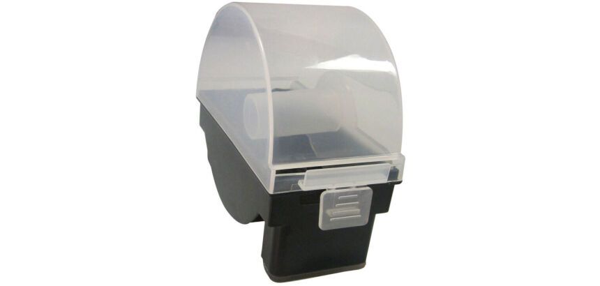 distributeur pour 1 rouleau d'étiquettes 13x6.5x11.3 cm