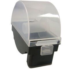 distributeur pour 1 rouleau d'étiquettes 13x6.5x11.3 cm