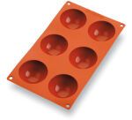 Gastroflex plaque GN 1/3 325x176 de 6 demi-sphères 7 cm