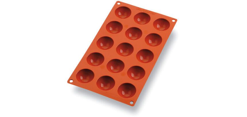 Gastroflex plaque GN 1/3 325x176 de 15 demi-sphères 4.3 cm