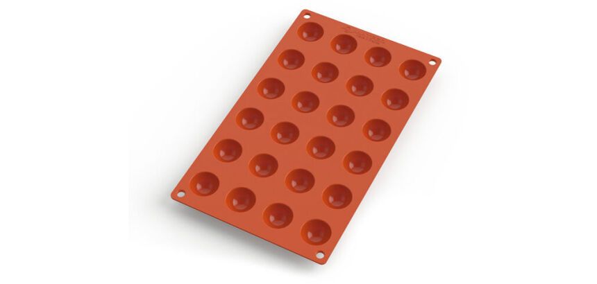 Gastroflex plaque GN 1/3 325x176 de 24 demi-sphères 3 cm