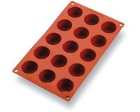 Gastroflex plaque GN 1/3 325x176 de 15 mini-muffins 4.5 cm