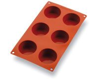 Gastroflex plaque GN 1/3 325x176 de 6 muffins 7 cm