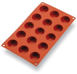 Gastroflex plaque GN 1/3 325x176 de 15 petits fours ronds 4 cm