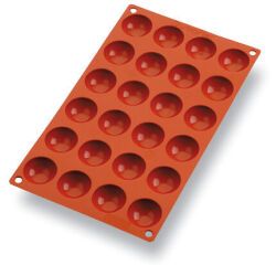 Gastroflex plaque GN 1/3 325x176 de 24 petits fours ronds 3.7 cm