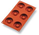 Gastroflex plaque GN 1/3 325x176 de 6 savarins 6.5 cm