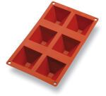 Gastroflex plaque GN 1/3 325x176 de 6 pyramides 7x7x4 cm