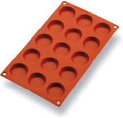 Gastroflex plaque GN 1/3 325x176 de 15 tartelettes 4.5 cm