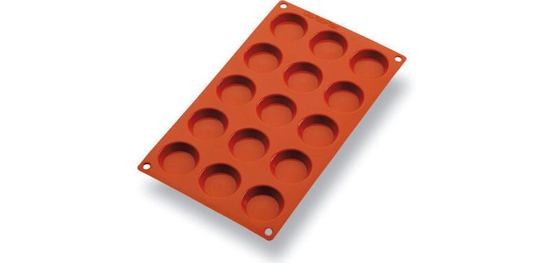 Gastroflex plaque GN 1/3 325x176 de 15 tartelettes 4.5 cm