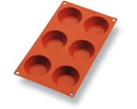 Gastroflex plaque GN 1/3 325x176 de 6 tartes tatin 7.5 cm