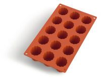 Gastroflex plaque GN 1/3 325x176 de 15 cannelés bordelais 4.5 cm