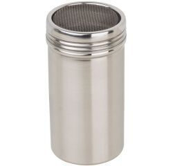 saupoudreuse à tamis vissant inox maille 0.23