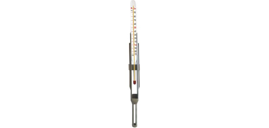 Matfer thermomètre de confiserie et friture de 80 à 200 °C gaine polyamide
