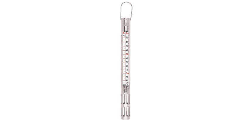 Matfer thermomètre de confiserie et friture de 80 à 200 °C gaine inox