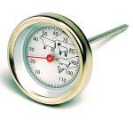 thermomètre de cuisson sonde à cadran de 0° à +120° c
