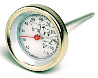 thermomètre de cuisson sonde à cadran de 0° à +120° c